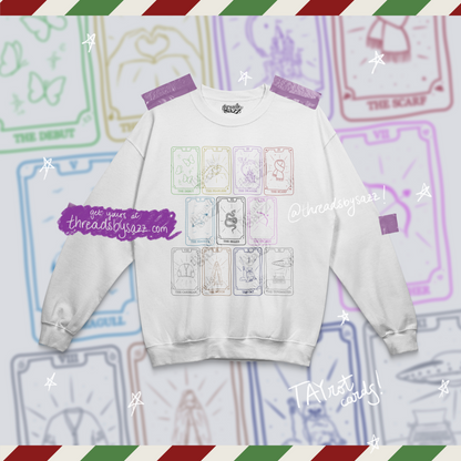 "eras tarot cards" graphic crewneck