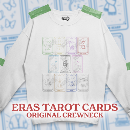 "eras tarot cards" graphic crewneck
