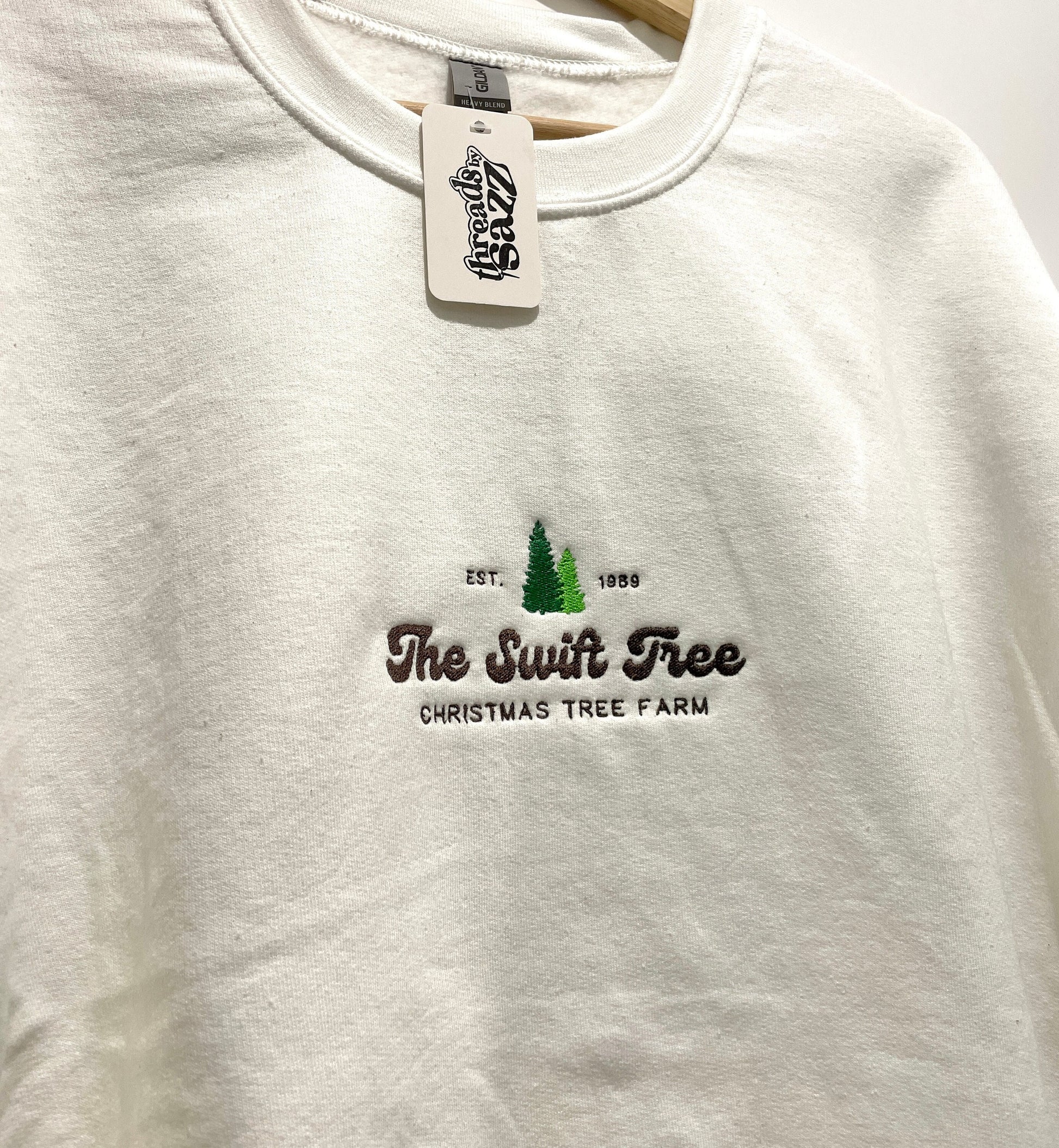 Our &quot;The Swift Tree&quot; crewneck designed by us.