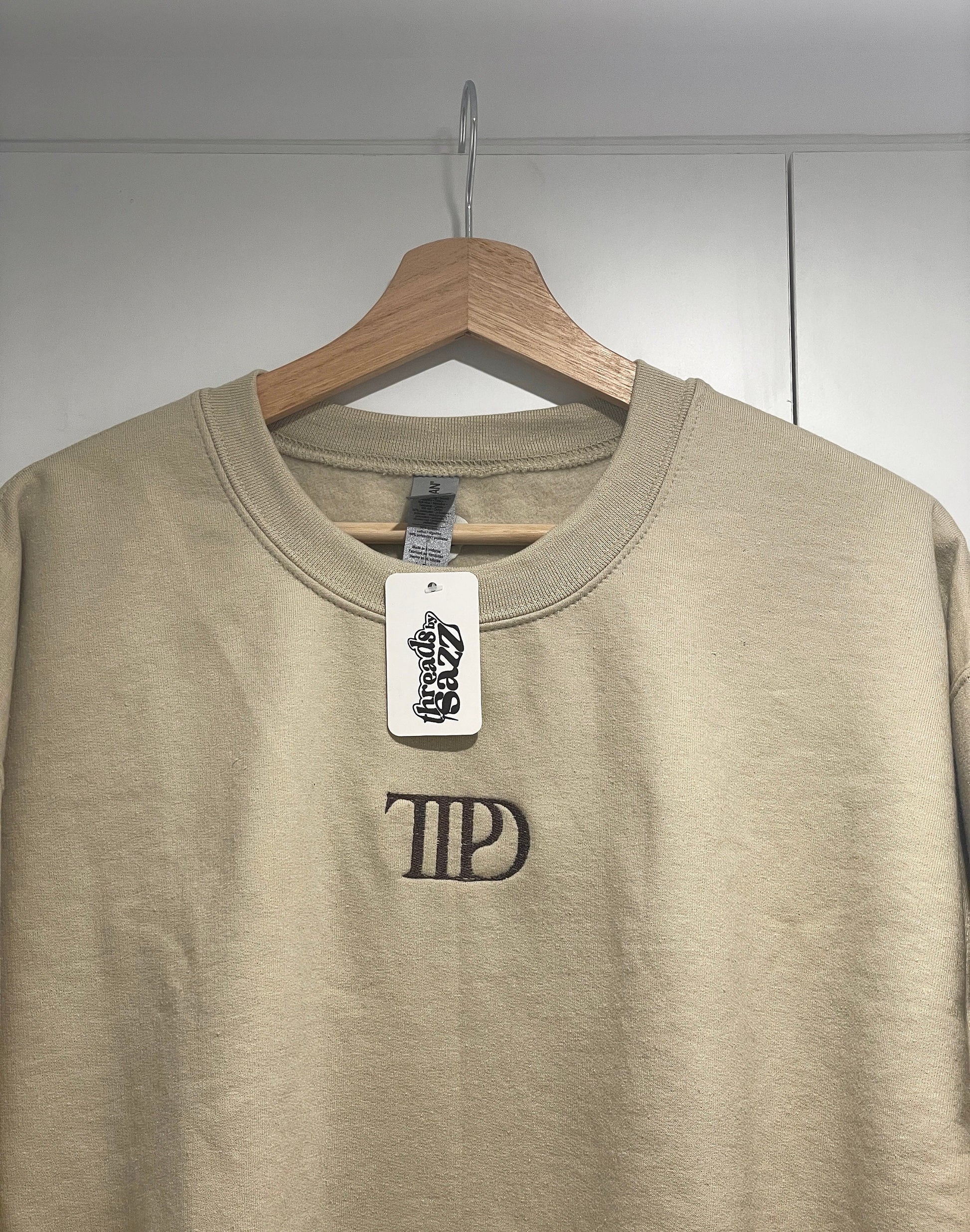 The Tortured Poets Department embroidered sweatshirt / Taylor Swift inspired / crewneck hoodie